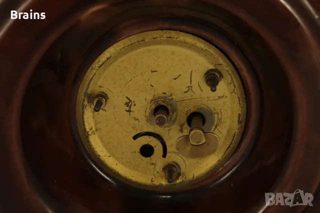 Стар Немски Часовник MERCEDES Порцеланов Къщичка, снимка 8 - Антикварни и старинни предмети - 47385554