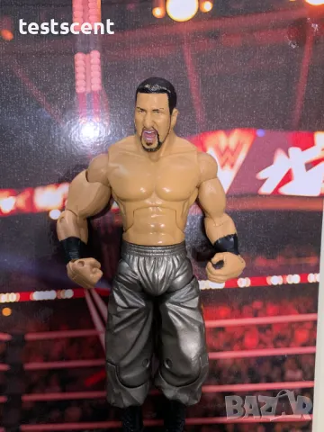 Екшън фигура WWE Дайвари Shawn Daivari Deluxe Aggression action figure играчка, снимка 18 - Колекции - 48829990