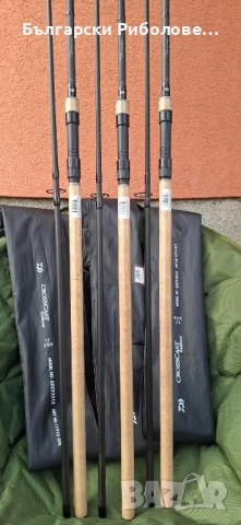 Въдици Daiwa Crosscast Traditional Carp Rods – 13ft / 3.5lb 🎣, снимка 8 - Въдици - 53120630
