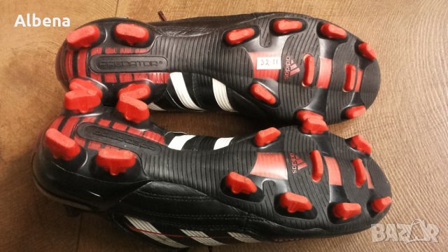 ADIDAS PREDATOR размер EUR 40 2/3 / UK 7 бутонки естествена кожа 32-11-S, снимка 16 - Спортни обувки - 34540633