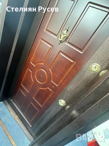 0124 НОВА кави kavi метална входна врата 91/198 см - цена 352 лв или 179,97 евро 91/198см е вътрешен, снимка 6 - Входни врати - 51974946