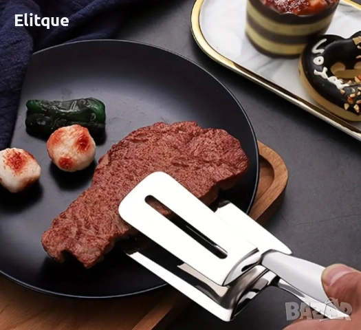 3-в-1 многофункционална щипка за барбекю от неръждаема стомана, снимка 5 - Други - 52894793