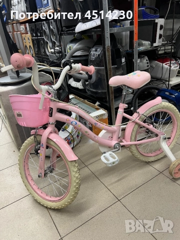 Детско момичешко колело 16” – отлично състояние