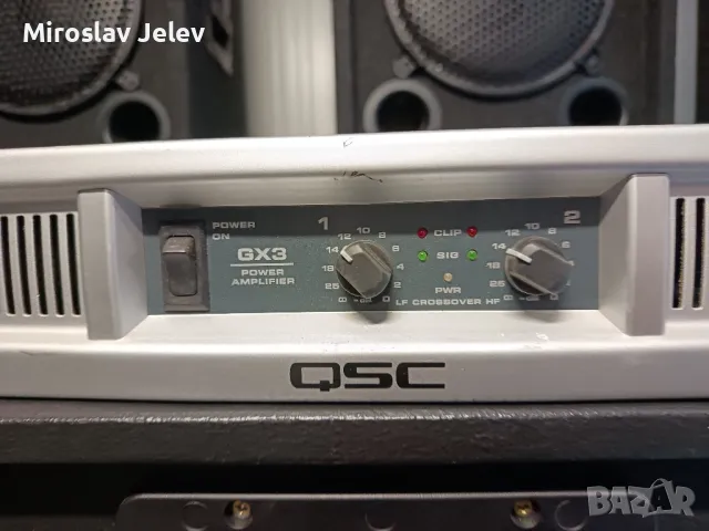стъпало Qsc gx3, снимка 5 - Ресийвъри, усилватели, смесителни пултове - 47335050