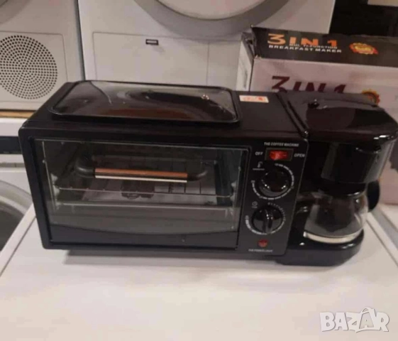 многофункционална печка, тостер, фурна и кафемашина 