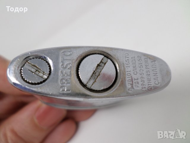Канадска бензинова запалка PRESTO, снимка 6 - Запалки - 34252855
