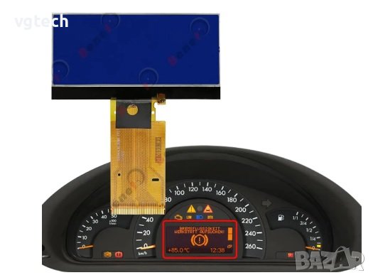 Ремонт на километраж Mercedes W203