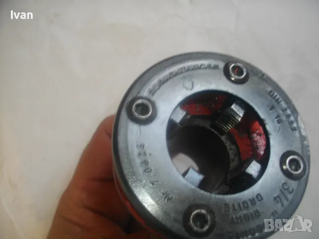 НОВА 3/4 ROTHENBERGER Оригинална дясна РЕЗБОНАРЕЗНА ГЛАВА ЗА РЕЗБИ ТРЪБИ ЗА ВИНТОРЕЗКА РОТЕНБЕРГЕР, снимка 9 - Други инструменти - 47876052