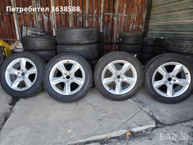 алуминиеви джанти 5х112 19 цола с гуми , снимка 2 - Гуми и джанти - 49851708