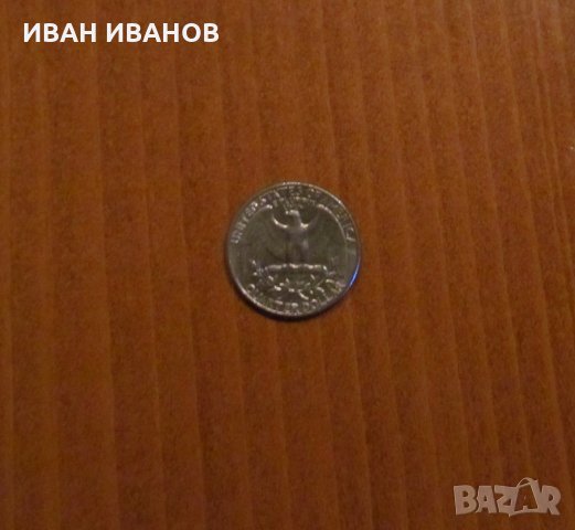 1/4 (Четвърт) долар 1985 година САЩ, снимка 1
