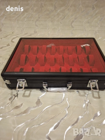 Алуминиев луксозен куфар за бижута или часовници, снимка 2 - Други ценни предмети - 52878245