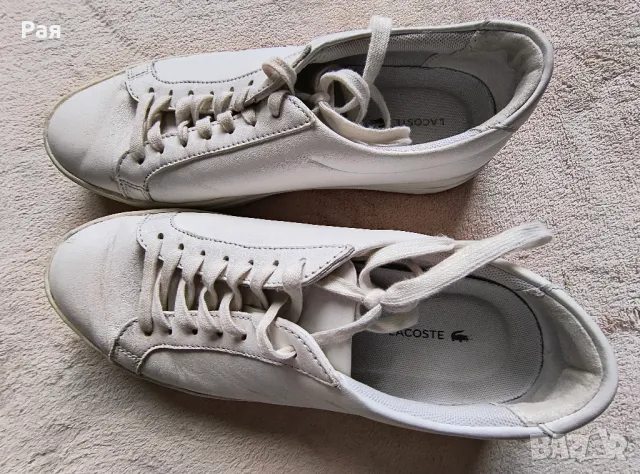 Мъжки спотни обувки Lacoste L.12.12, снимка 4 - Спортно елегантни обувки - 50351651