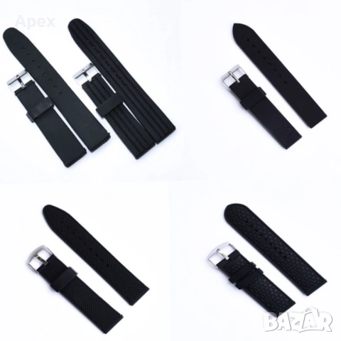 Силиконови Халки и Гайки за Каишки на Часовник. Държачи, Патенти и Резервни Части. Гайка за Каишка, снимка 15 - Каишки за часовници - 54011167