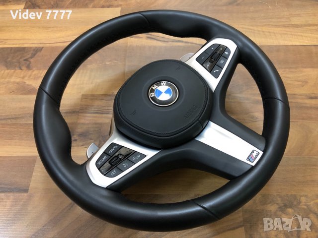BMW - M спортен волан БМВ G-series: G01, G02, G05, G06, G11, G12, G14, G15, G16, G30, G31, снимка 2 - Аксесоари и консумативи - 40062111