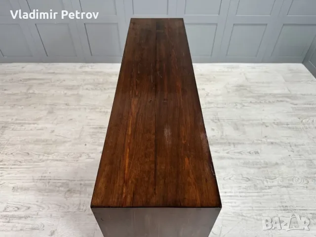 Винтидж библиотека-етажерка Д1133, снимка 10 - Етажерки - 55980050