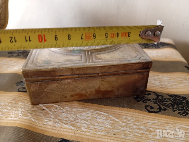 Кутия за бижута арт деко, снимка 5 - Антикварни и старинни предмети - 51229401