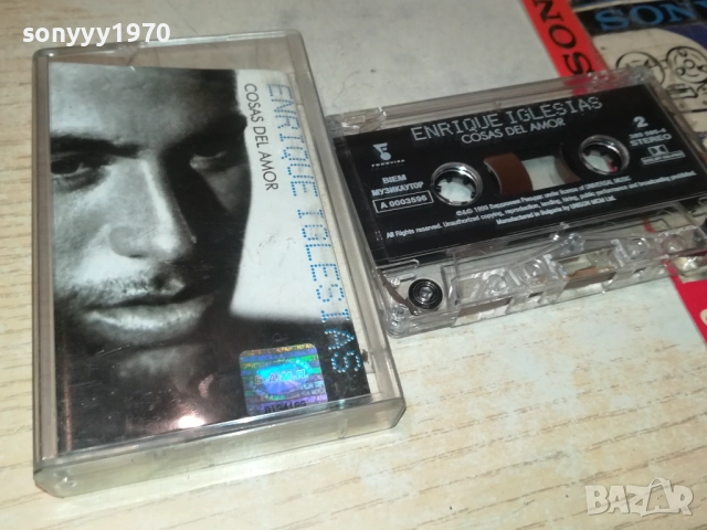 ENRIQUE IGLESIAS-ORIGINAL TAPE 2709251909, снимка 3 - Аудио касети - 51859480