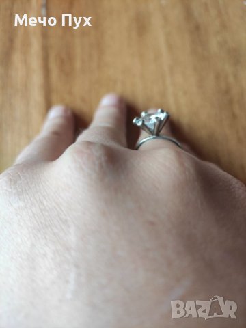 Сребърен пръстен (68), снимка 3 - Пръстени - 38586262
