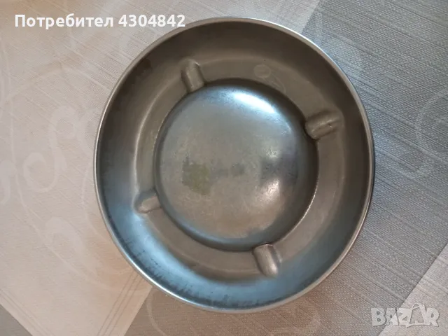 Пепелник от алпака , снимка 4 - Декорация за дома - 48175527