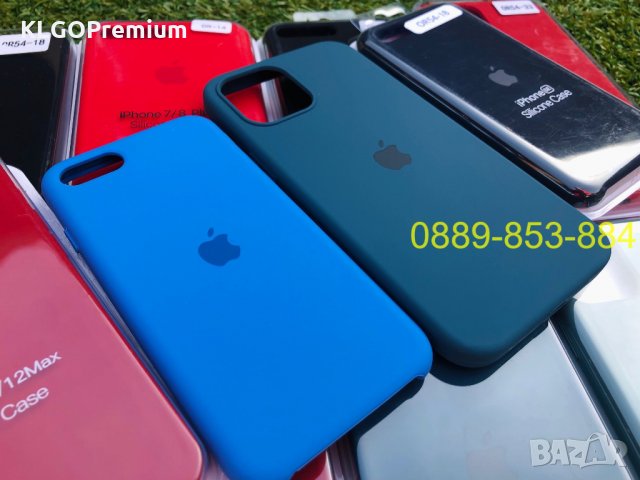 Apple Силиконов кейс за iPhone 12 Pro 11 X XS MAX XR 7 8 6 6S SE калъф протектор, снимка 3 - Аксесоари за Apple - 30570655