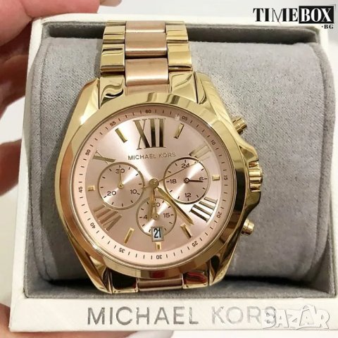 Michael Kors MK6359 Bradshaw Chronograph. Нов дамски часовник, снимка 2 - Дамски - 38820597