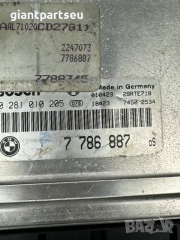 Компютър за мотор БМВ е46 BMW e46 7786887, снимка 2 - Части - 40226450