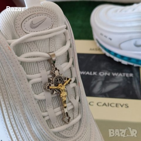 Nike Air Max 97 Holy Water Нови Оригинални Мъжки Обувки Кецове Маратонки Размер 42.5 Номер, снимка 6 - Маратонки - 44221238