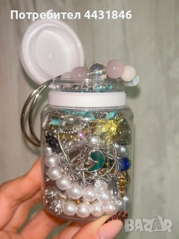 Уникален буркан с бижута