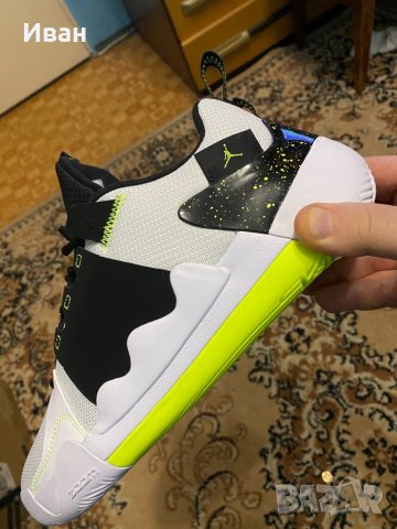 Jordan Zoom Zero Gravity Black White Volt, снимка 2 - Маратонки - 31184217