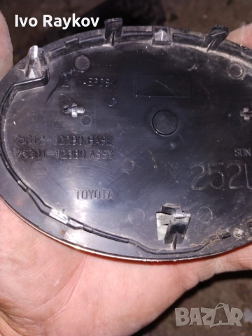 Емблема , предна за TOYOTA COROLLA X E14 06-13 , 75312-12290, снимка 3 - Части - 52553072