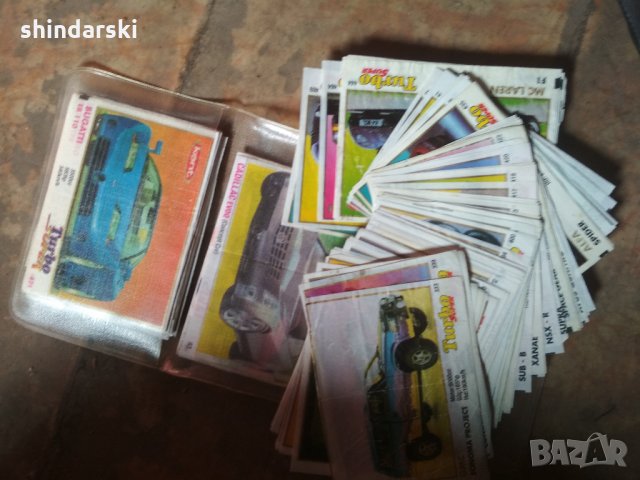 Картинки от дъвки Турбо, снимка 3 - Други ценни предмети - 10055200