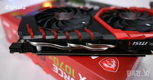 Видеокарта MSI Ge Force - GTX 1070TI-8 GB GDDR5x RGB OC -Gamining , снимка 4 - Видеокарти - 32031870