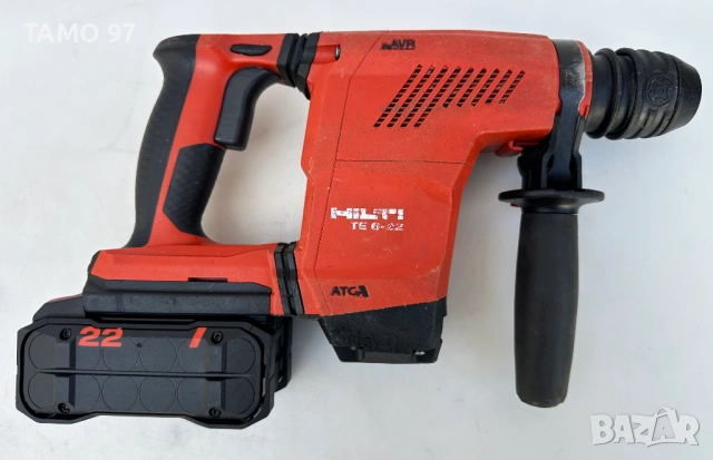 Hilti TE 6-22 AVR/ATC Nuron - Безчетков акумулаторен перфоратор, снимка 3 - Перфоратори - 53978669