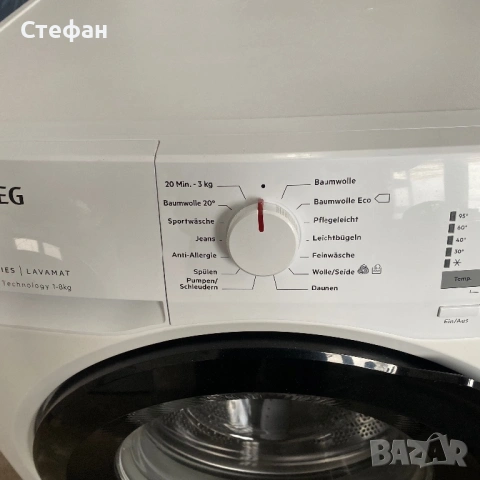 Автоматична пералня AEG, снимка 3 - Перални - 53246439