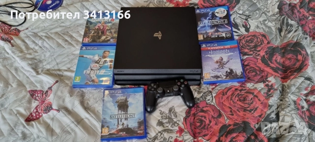 playstatino 4 pro перфекно състояние, снимка 3 - PlayStation конзоли - 52890738