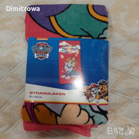 Paw Patrol / Пес Патрул хавлия, снимка 2 - Хавлии и халати - 42564010