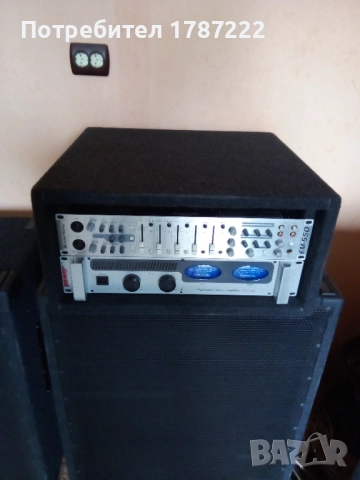 Пулт -Omnitronic EM 550., снимка 4 - Ресийвъри, усилватели, смесителни пултове - 51643929