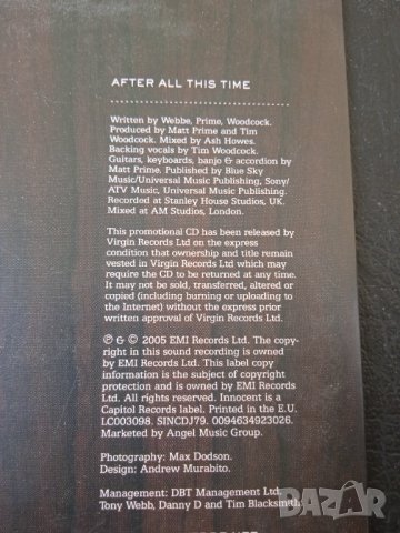 Simon Webbe ‎– After All This Time - оригинален сингъл диск , снимка 2 - CD дискове - 44217492