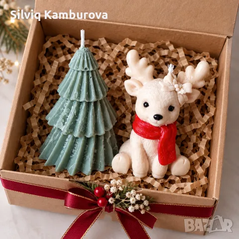 *Коледни восъчни фигурки, свещи и подаръчни комплекти 🎁**

### 🎄 Стъпка 1 – Заглавие на обяват
