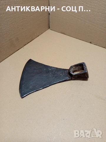 Соц Стара Ръчно Кована Мотичка Тегло 0.700кг. Номер/5/., снимка 5 - Антикварни и старинни предмети - 51184527