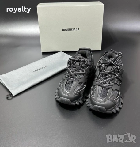 Balenciaga Track Черни Маратонки , снимка 4 - Маратонки - 53326071