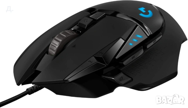 Геймърска жична мишка Logitech G502 Hero - чисто нова, снимка 4 - Клавиатури и мишки - 54065095