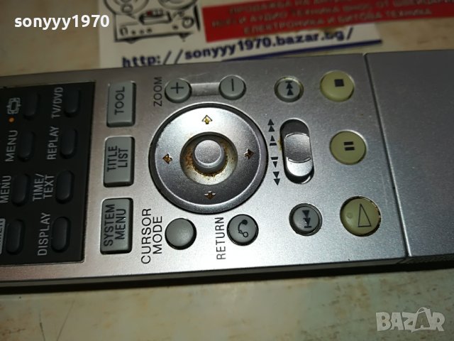 SONY REMOTE CONTROL ВНОС SWISS 0904231715, снимка 9 - Други - 40311501