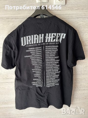 Оригинална Тениска Uriah heep, снимка 7 - Тениски - 39734562