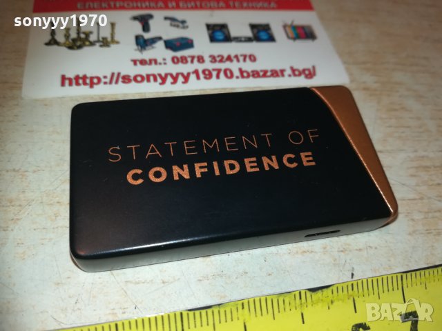 DUNHILL statement of confidence 1402211124, снимка 3 - Запалки - 31808406