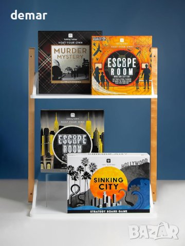 Talking Tables: Sinking City Нова настолна игра Забавно и бързо стратегическо приключение 13+, снимка 3 - Други игри - 42510439