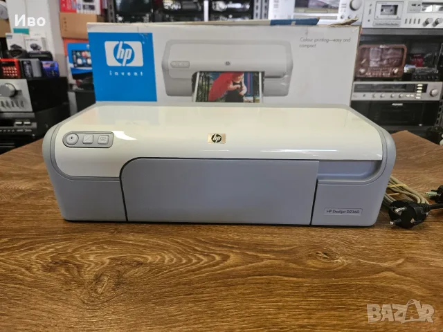 Принтер HP Deskjet D2360 (с оригинална кутия), снимка 9 - Принтери, копири, скенери - 55935996
