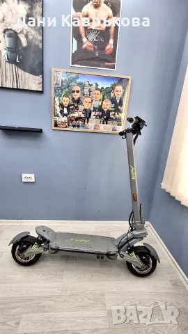 Електрическа тротинетка Mukuta 10 Plus (Dual Motor) – в гаранция, закупена 2025г., с найлона, снимка 2 - Скутери и тротинетки - 56217326