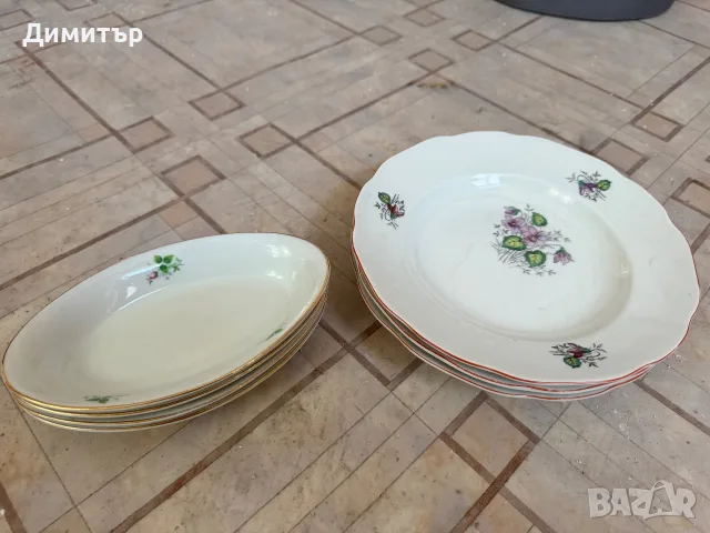 Българска керамика, цял сервиз, снимка 7 - Сервизи - 55743600