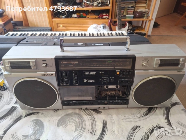 Касетофон Sharp 565 за части, , снимка 2 - Части и Платки - 54165478